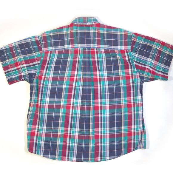 Eddie Bauer Plaid Cotton XL Casual Button-Up Shirt - Picture 3 of 7